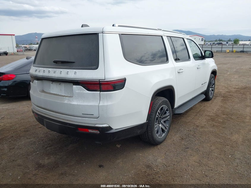 2024 Jeep Wagoneer VIN 1C4SJRBP4RS159870 IAAI salvage auction — LEFT FRONT, Wait Title, sold $22,500 on 2026-09-23 (photo 4)