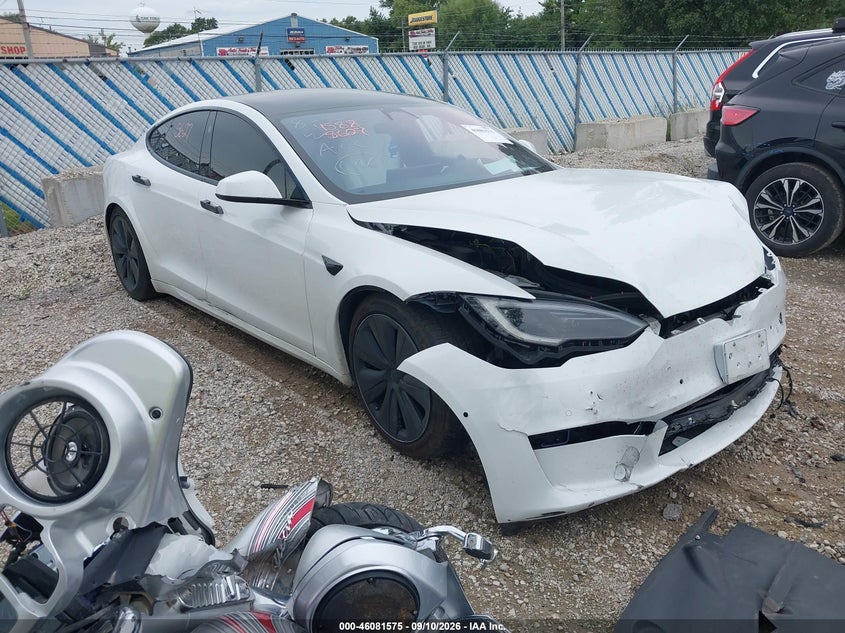 2023 Tesla Model s VIN 5YJSA1E58PF501326 — IAAI salvage auction photo