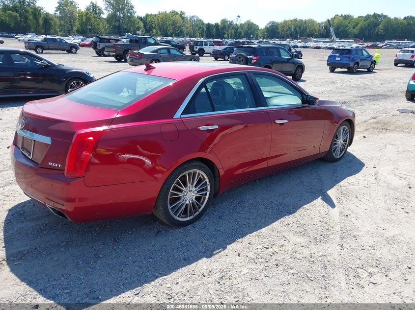 2014 Cadillac Cts VIN 1G6AR5SXXE0186688 IAAI salvage auction — NORMAL WEAR, Clear (New Jersey), sold $0 on 2026-10-10 (photo 4)