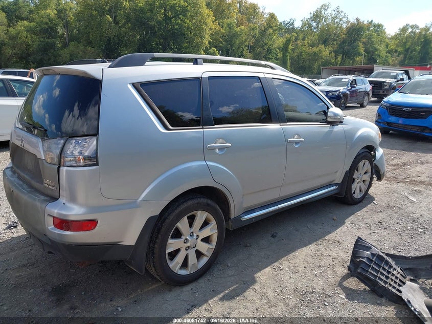 2012 Mitsubishi Outlander VIN JA4JT3AW4CU004303 IAAI salvage auction — FRONT END, Clear (Virginia), sold $25 on 2026-10-03 (photo 4)