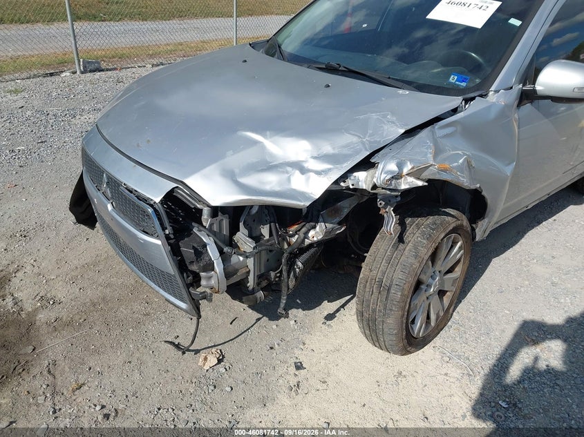 2012 Mitsubishi Outlander VIN JA4JT3AW4CU004303 IAAI salvage auction — FRONT END, Clear (Virginia), sold $25 on 2026-10-03 (photo 6)