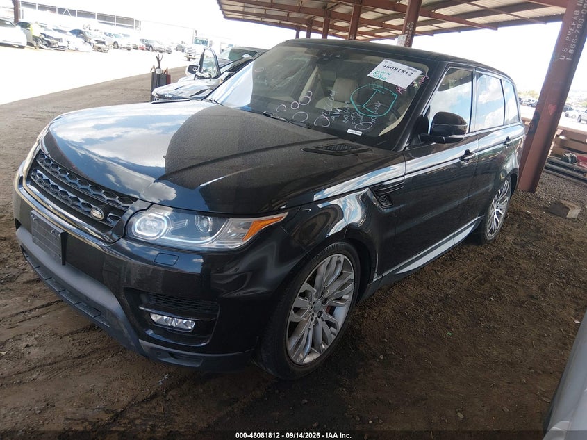 2017 Land rover Range rover sport VIN SALWR2FE2HA126664 IAAI salvage auction — ENGINE DAMAGE, Nrc Lienholder Repossession Paperwork (Colorado), sold $2,450 on 2026-09-29 (photo 2)