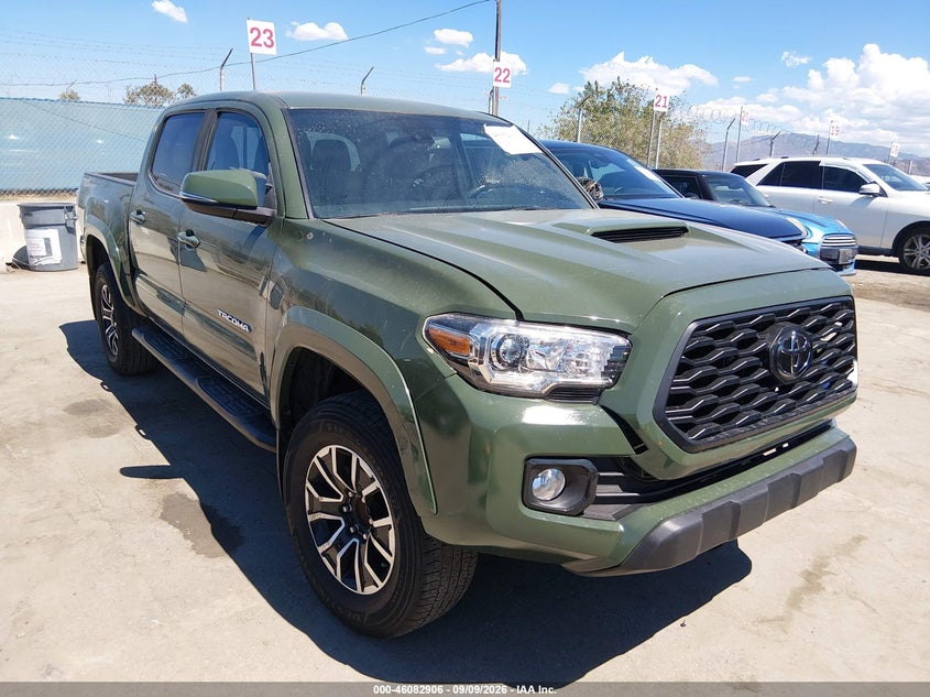 2021 Toyota Tacoma VIN 3TMAZ5CNXMM155950 — IAAI salvage auction photo