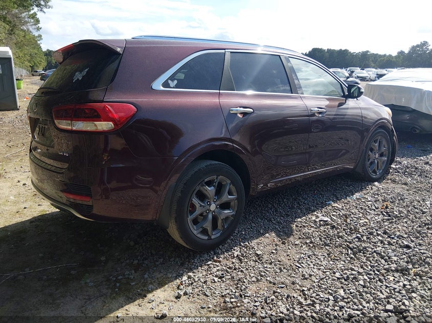 2016 Kia Sorento VIN 5XYPK4A56GG118679 IAAI salvage auction — FRONT END, Salvage (South Carolina), sold $1,900 on 2026-10-07 (photo 4)