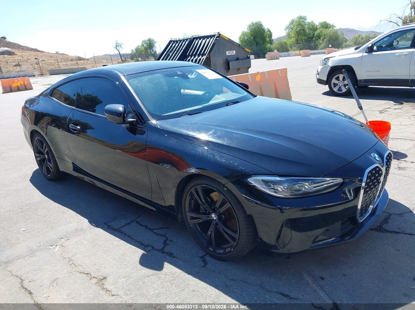 2021 BMW 4er VIN WBA53AP00MCG38293 — IAAI salvage auction photo