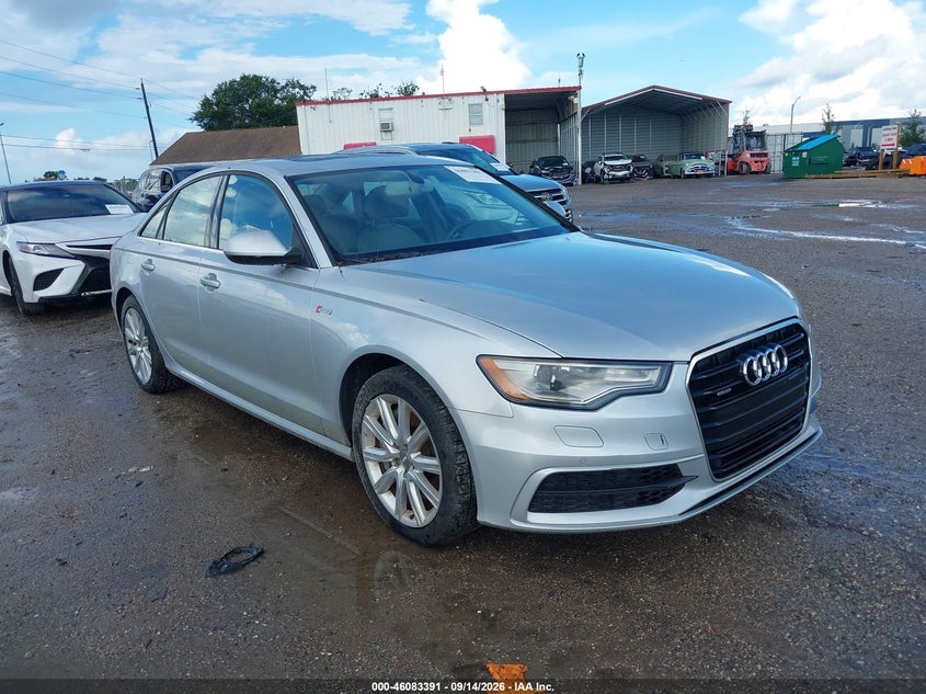 2015 Audi A6 VIN WAUFGAFC1FN008873 IAAI salvage auction — NORMAL WEAR, Clear (Florida), sold $3,900 on 2026-09-29 (photo 1)