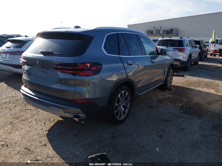 2026 BMW X5 VIN 5UX13EU09T9048548 IAAI salvage auction — FRONT END, Enterprise Vehicles Clear Only (Georgia), sold $35,500 on 2026-09-17 (photo 4)