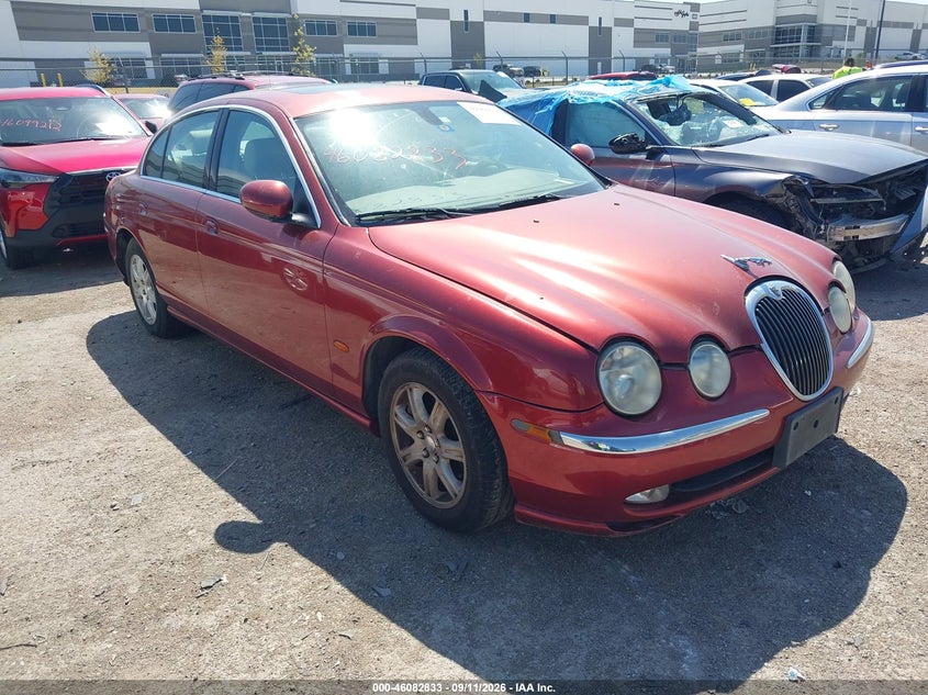 2004 Jaguar S-Type VIN SAJEA01T84FM95435 IAAI salvage auction — NORMAL WEAR, Original (Texas), sold $275 on 2026-10-06 (photo 1)
