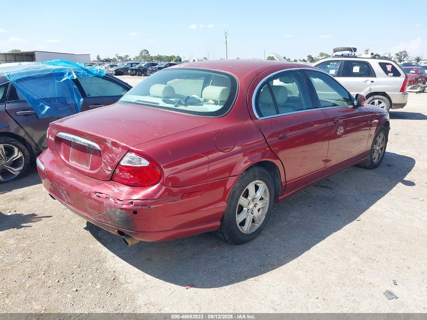 2004 Jaguar S-Type VIN SAJEA01T84FM95435 IAAI salvage auction — NORMAL WEAR, Original (Texas), sold $275 on 2026-10-06 (photo 4)