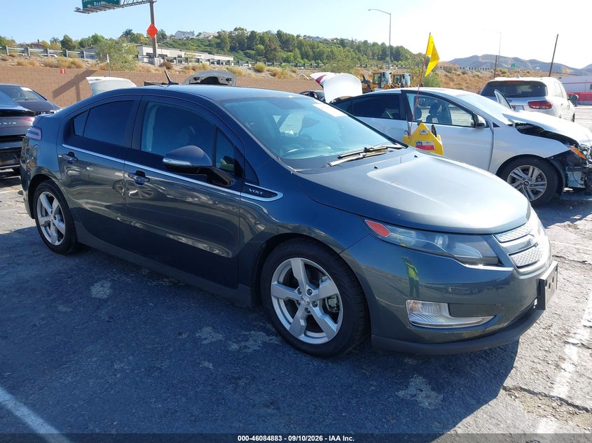 2013 Chevrolet Volt VIN 1G1RE6E41DU145367 IAAI salvage auction — REAR END, Clear - Dealer Only (California), sold $1,025 on 2026-09-14 (photo 1)