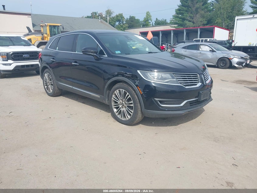 2016 Lincoln Mkx VIN 2LMTJ8LR6GBL83891 IAAI salvage auction — NORMAL WEAR, Clear (Massachusetts), sold $1,100 on 2026-09-16 (photo 1)