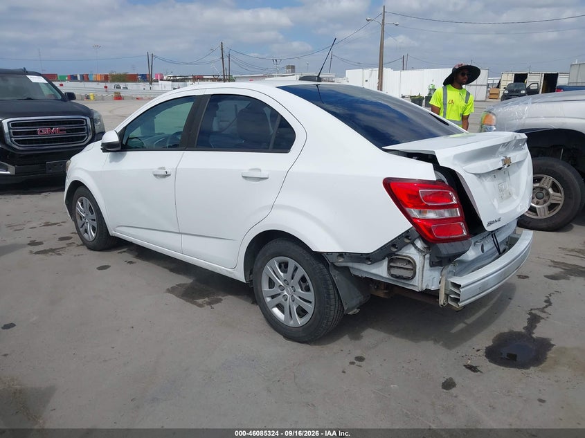 2017 Chevrolet SONIC VIN 1G1JB5SG4H4114991 IAAI salvage auction — REAR END, Wait Title, sold $1,500 on 2026-09-27 (photo 3)