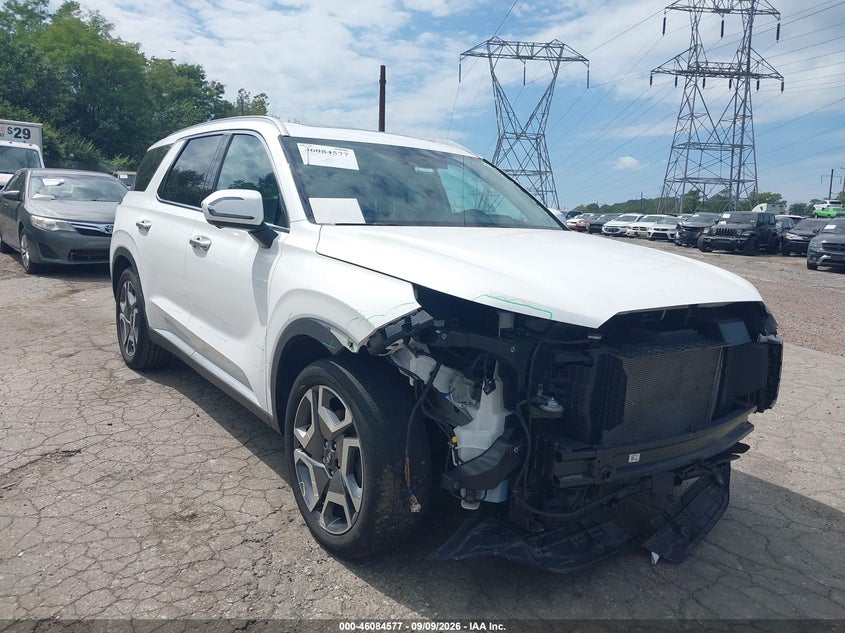2024 Hyundai Palisade VIN KM8R5DGE6RU703704 — IAAI salvage auction photo