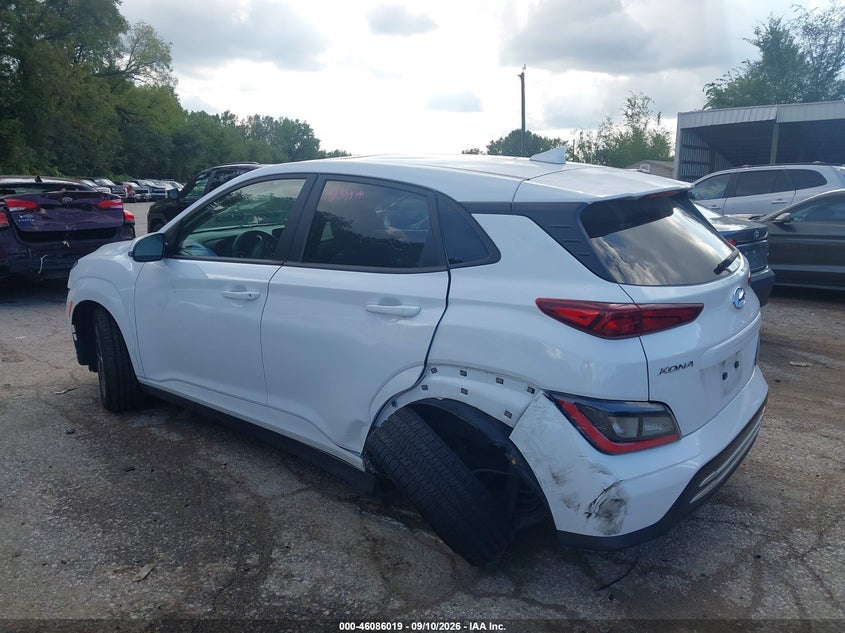 2023 Hyundai VIN KM8K33AG8PU186978 IAAI salvage auction — LEFT SIDE, Wait Title, sold $8,400 on 2026-10-07 (photo 3)