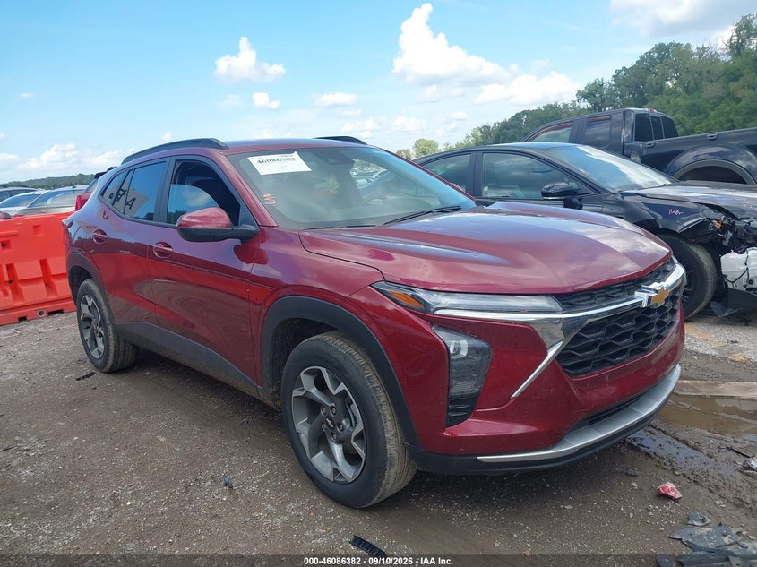 2025 Chevrolet Trax VIN KL77LHEP8SC230183 — IAAI salvage auction photo
