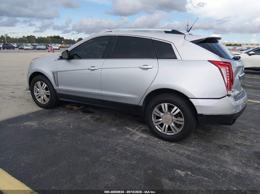 2014 Cadillac Srx VIN 3GYFNBE35ES596436 IAAI salvage auction — LEFT REAR, Salvage Title, sold $375 on 2026-10-05 (photo 3)
