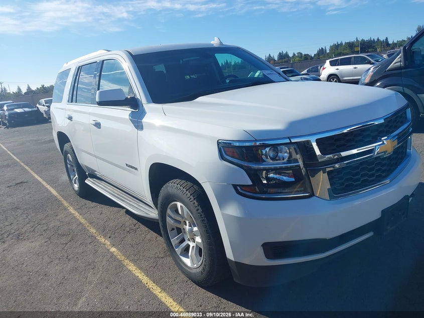 2017 Chevrolet Tahoe VIN 1GNSKAEC3HR329110 — IAAI salvage auction photo