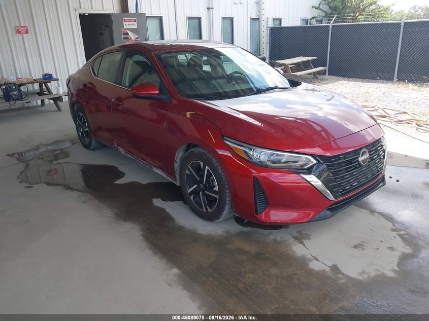 2025 Nissan Sentra VIN 3N1AB8CV2SY209210 — IAAI salvage auction photo
