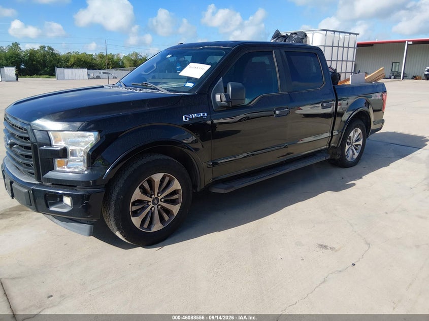 2017 Ford F-150 VIN 1FTEW1CF1HKE48189 IAAI salvage auction — REPOSSESSION, Original (Texas), sold $9,250 on 2026-10-09 (photo 2)