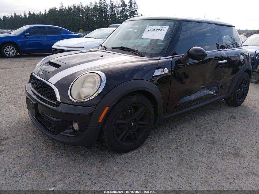 2013 Mini Hard top VIN WMWSV3C50DT478715 IAAI salvage auction — LEFT SIDE, Bill Of Sale (Washington), sold $775 on 2026-09-20 (photo 2)