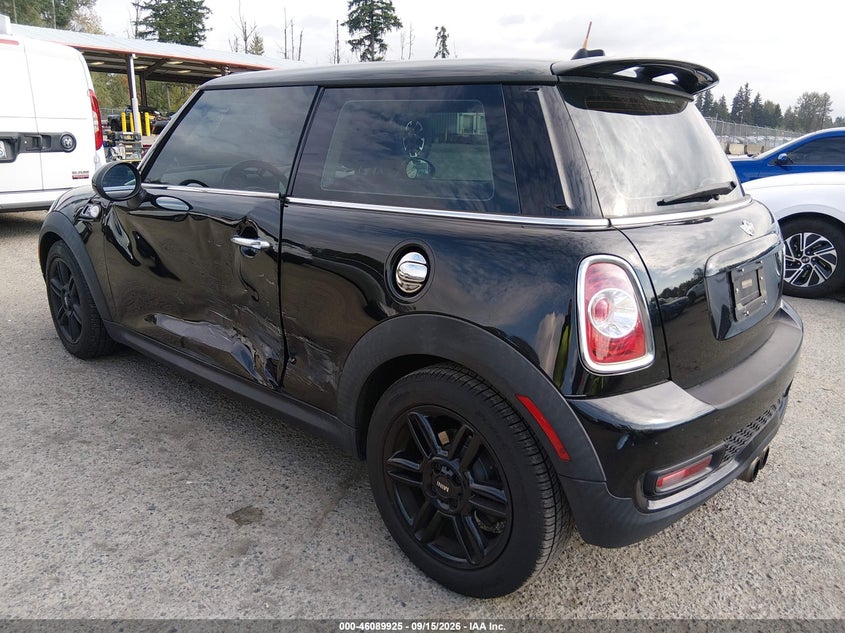 2013 Mini Hard top VIN WMWSV3C50DT478715 IAAI salvage auction — LEFT SIDE, Bill Of Sale (Washington), sold $775 on 2026-09-20 (photo 3)