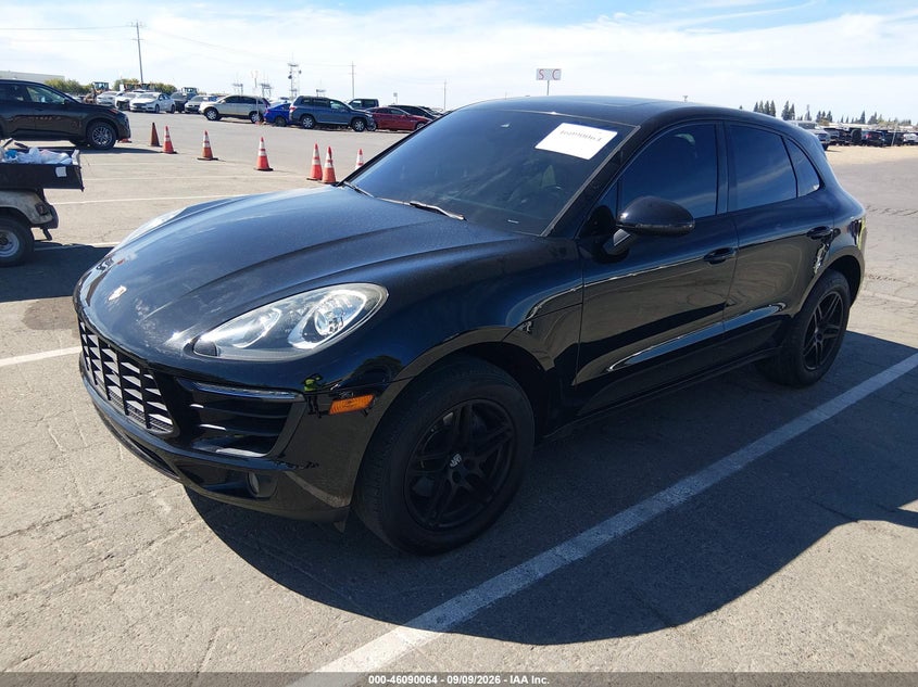 2018 Porsche Macan VIN WP1AA2A52JLB21098 IAAI salvage auction — FRONT END, Clear - Dealer Only (California), sold $50 on 2026-10-07 (photo 2)