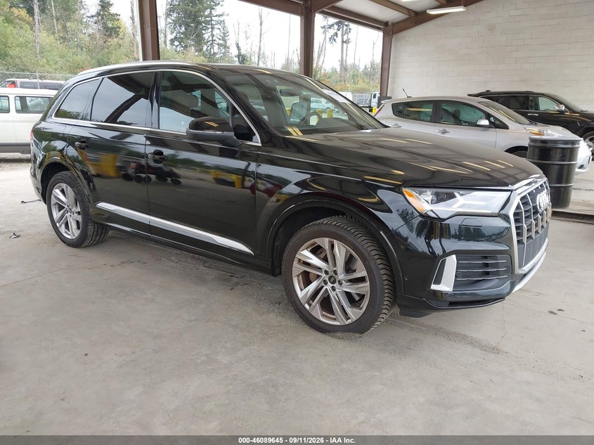 2021 Audi Q7 VIN WA1AJAF74MD027187 — IAAI salvage auction photo