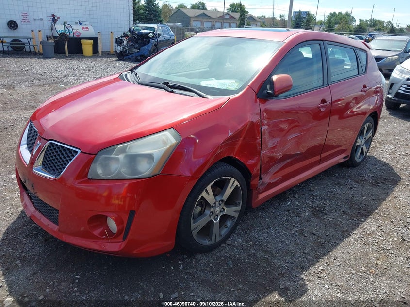 2009 Pontiac Vibe VIN 5Y2SR67059Z424807 IAAI salvage auction — LEFT SIDE, Mv-907A (New York), sold $900 on 2026-10-14 (photo 2)