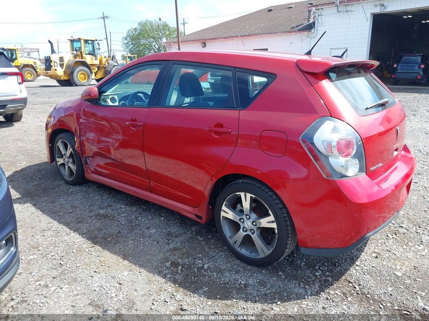 2009 Pontiac Vibe VIN 5Y2SR67059Z424807 IAAI salvage auction — LEFT SIDE, Mv-907A (New York), sold $900 on 2026-10-14 (photo 3)