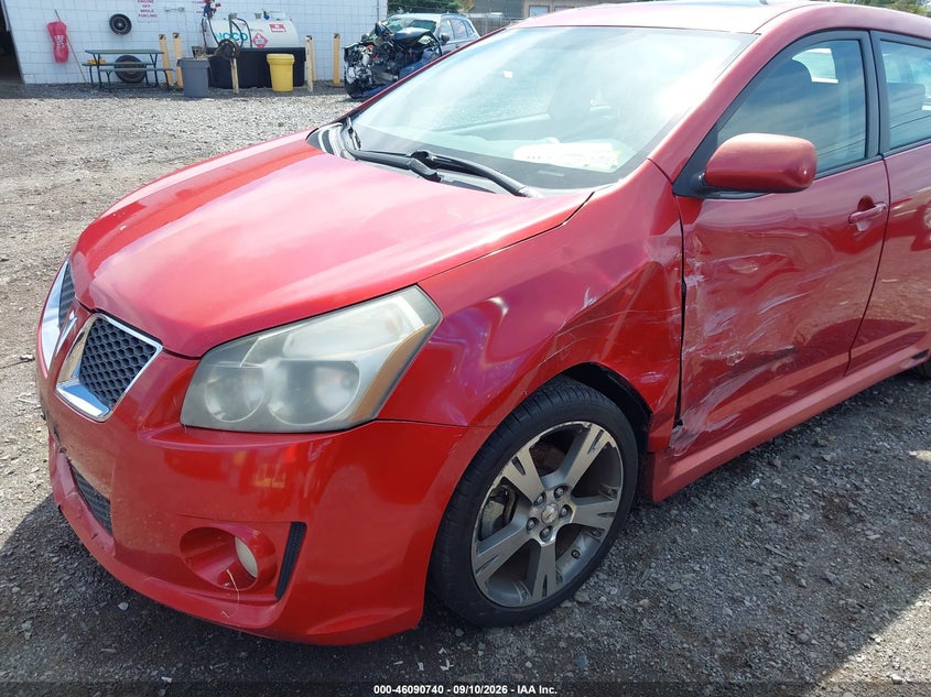 2009 Pontiac Vibe VIN 5Y2SR67059Z424807 IAAI salvage auction — LEFT SIDE, Mv-907A (New York), sold $900 on 2026-10-14 (photo 6)