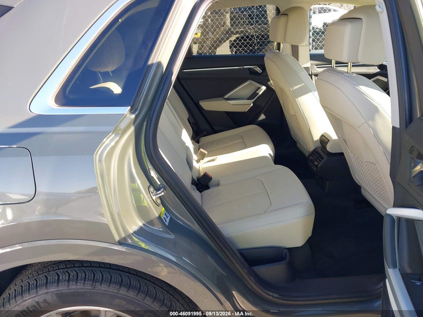 2023 Audi Q3 VIN WA1EECF36P1067761 IAAI salvage auction — RIGHT SIDE, Wait Title, sold $8,700 on 2026-09-26 (photo 8)