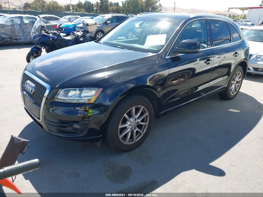 2012 Audi Q5 VIN WA1CFAFP8CA042155 IAAI salvage auction — NORMAL WEAR, Clear - Dealer Only (California), sold $700 on 2026-10-03 (photo 2)