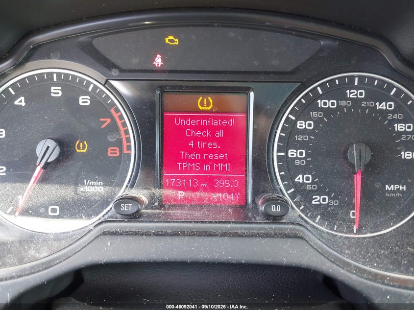 2012 Audi Q5 VIN WA1CFAFP8CA042155 IAAI salvage auction — NORMAL WEAR, Clear - Dealer Only (California), sold $700 on 2026-10-03 (photo 7)