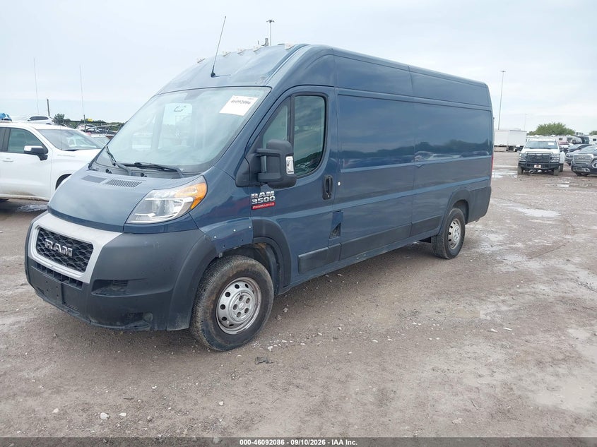 2019 Ram Promaster city VIN 3C6URVJG0KE553605 IAAI salvage auction — LEFT FRONT, Clear (Florida), sold $8,800 on 2026-09-19 (photo 2)