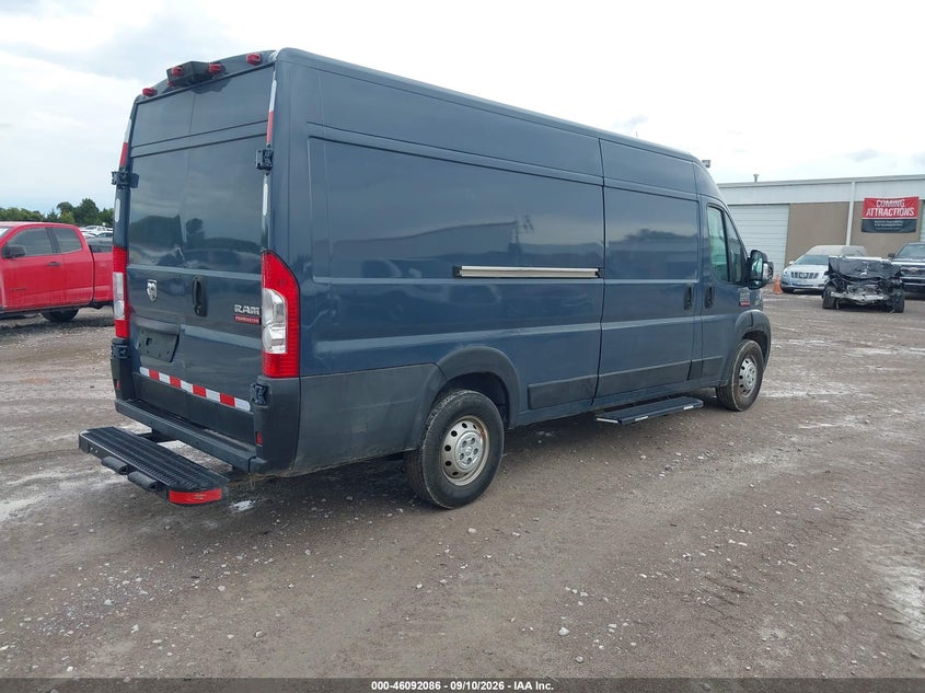 2019 Ram Promaster city VIN 3C6URVJG0KE553605 IAAI salvage auction — LEFT FRONT, Clear (Florida), sold $8,800 on 2026-09-19 (photo 4)
