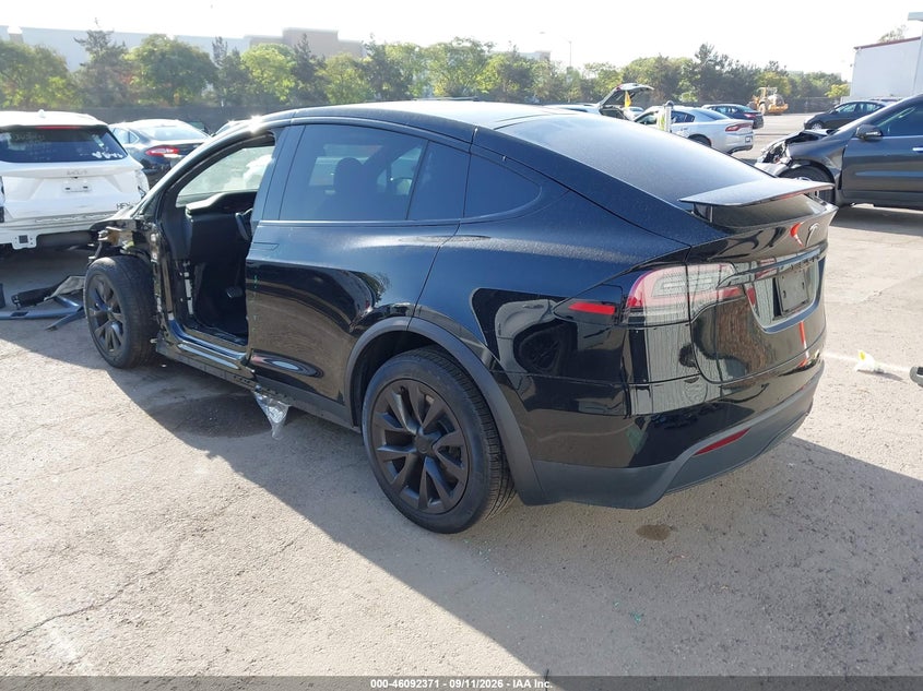 2022 Tesla Model x VIN 7SAXCDE5XNF343654 IAAI salvage auction — FRONT END, Wait Title, sold $19,400 on 2026-10-12 (photo 3)