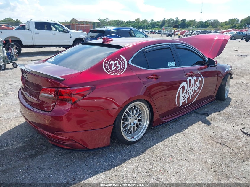 2016 Acura Tlx VIN 19UUB2F30GA011563 IAAI salvage auction — FRONT END, Wait Title, sold $1,050 on 2026-10-09 (photo 4)