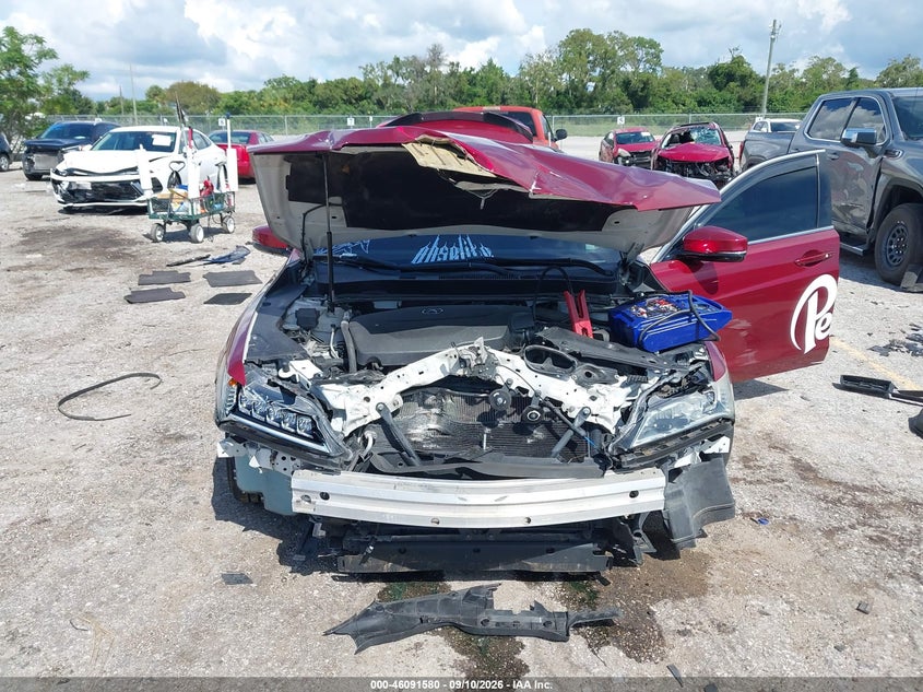 2016 Acura Tlx VIN 19UUB2F30GA011563 IAAI salvage auction — FRONT END, Wait Title, sold $1,050 on 2026-10-09 (photo 6)