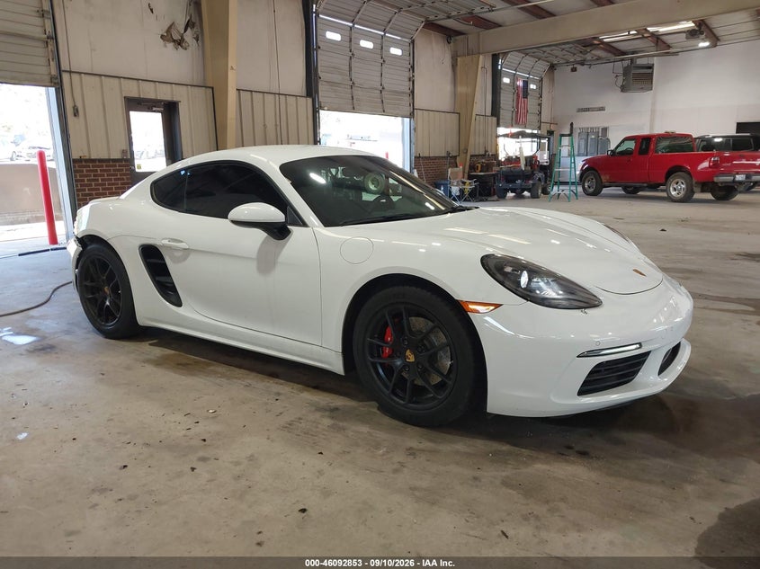 2019 Porsche 718 cayman VIN WP0AA2A85KS260273 — IAAI salvage auction photo