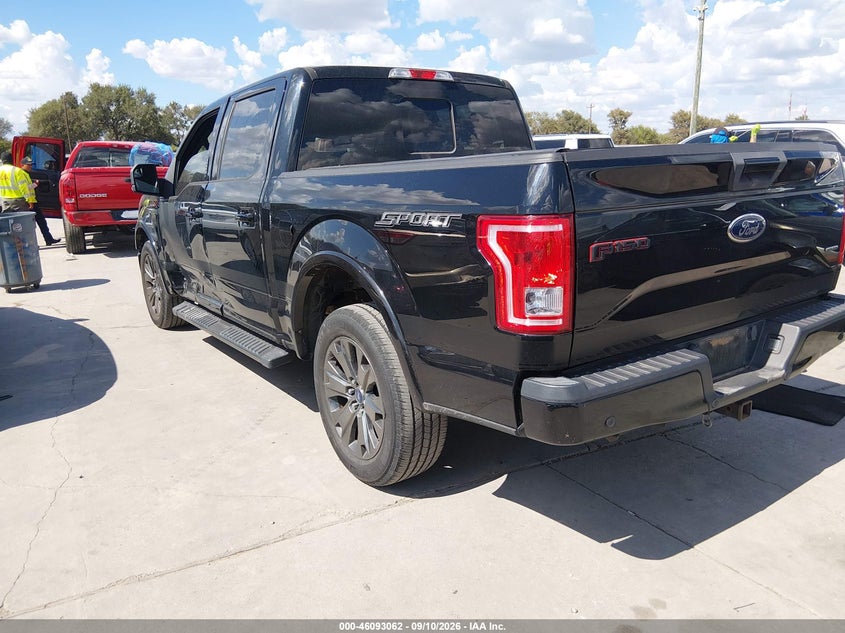 2016 Ford F-150 VIN 1FTEW1CF8GFA71643 IAAI salvage auction — SIDE, Original (Texas), sold $5,600 on 2026-10-21 (photo 3)