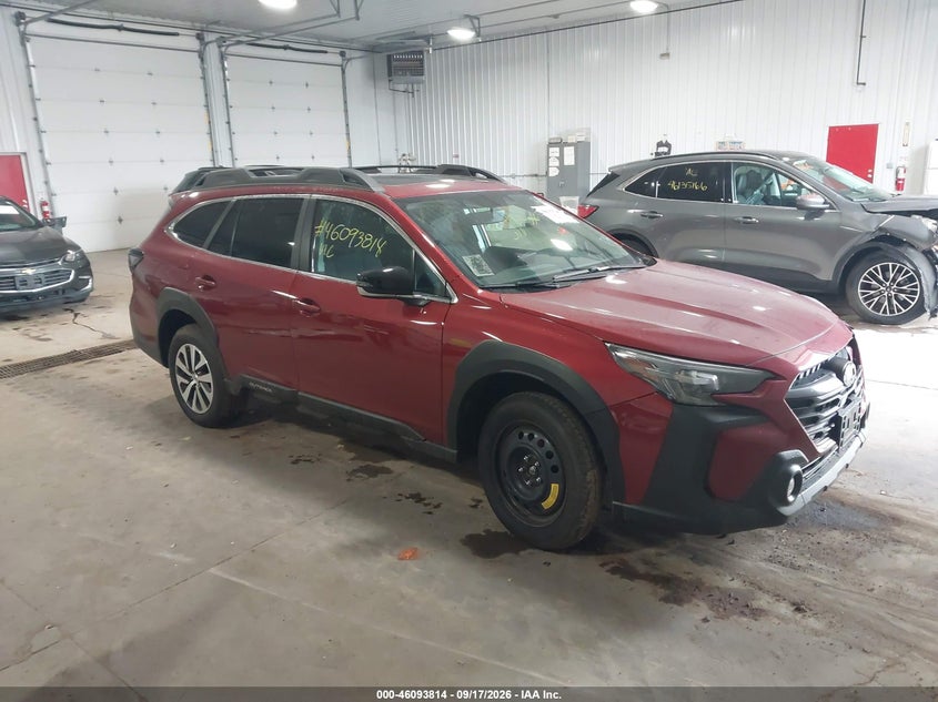 2025 Subaru Outback VIN 4S4BTAFC8S3327217 — IAAI salvage auction photo