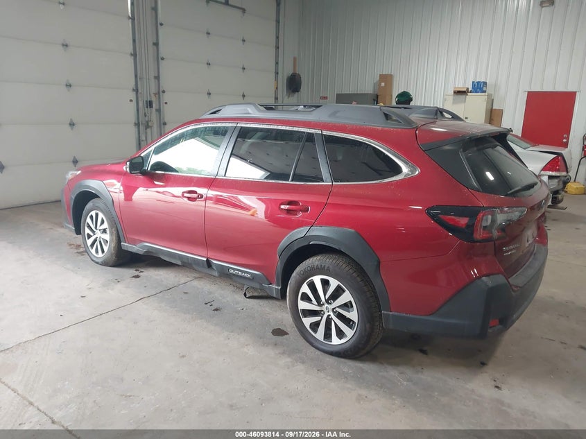 2025 Subaru Outback VIN 4S4BTAFC8S3327217 IAAI salvage auction — FRONT END, Salvage Title, sold $18,300 on 2026-10-07 (photo 3)