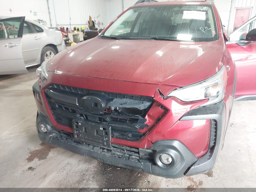 2025 Subaru Outback VIN 4S4BTAFC8S3327217 IAAI salvage auction — FRONT END, Salvage Title, sold $18,300 on 2026-10-07 (photo 6)
