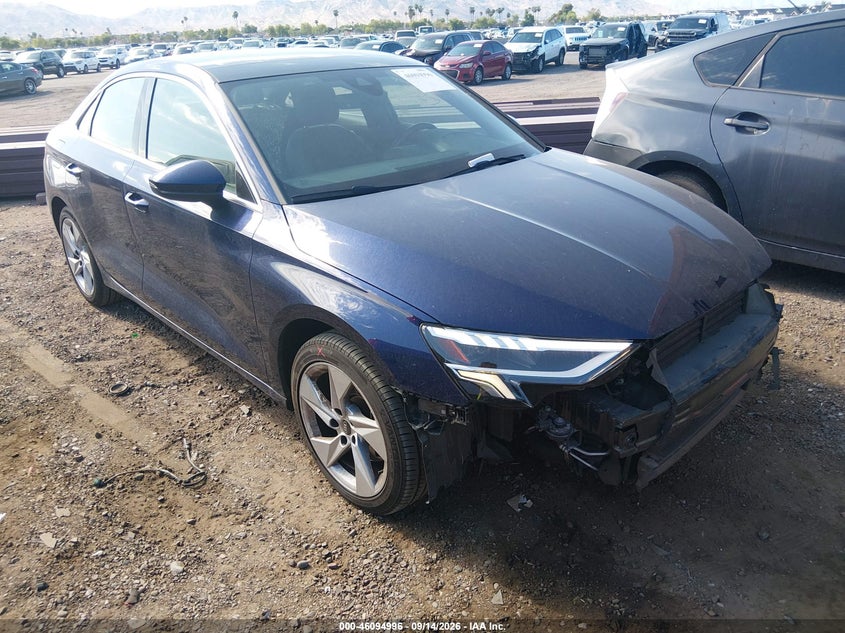 2024 Audi A3 VIN WAUAUDGY1RA078139 — IAAI salvage auction photo