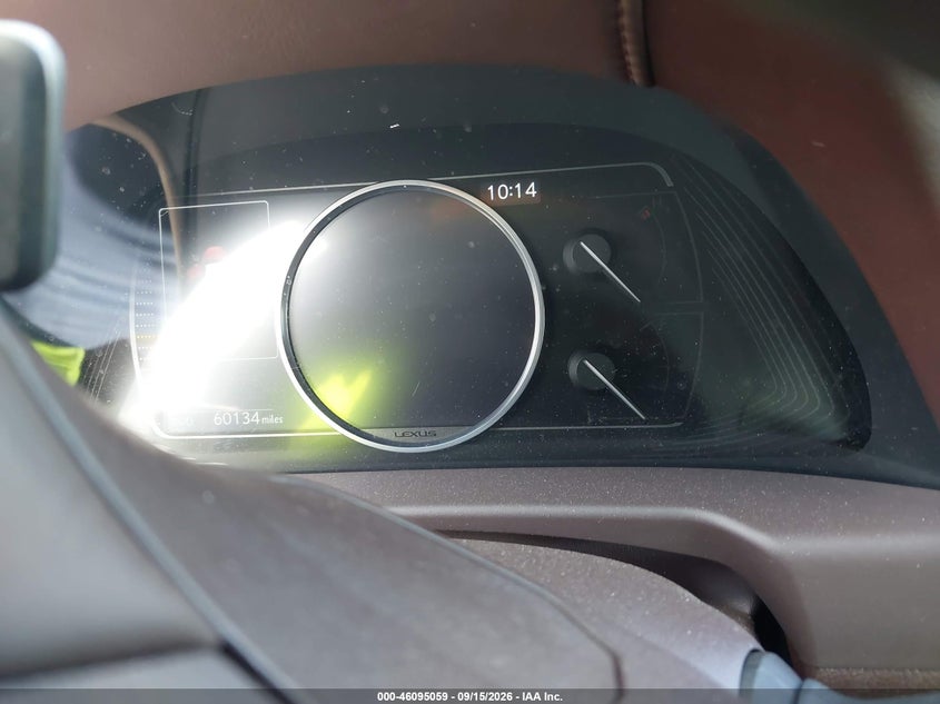 2020 Lexus ES VIN 58AEZ1B19LU057614 IAAI salvage auction — FRONT & REAR, Salvage (Texas), sold $8,200 on 2026-10-25 (photo 7)