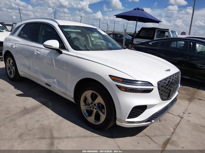 2026 Genesis Gv70 VIN KMUMADTB4TU267512 IAAI salvage auction — FRONT END, Enterprise Vehicles Clear Only (Texas), sold $23,700 on 2026-09-15 (photo 1)