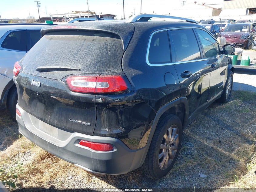 2017 Jeep Cherokee VIN 1C4PJLDB2HW523201 IAAI salvage auction — FRONT END, Salvage Title, sold $1,250 on 2026-10-10 (photo 4)