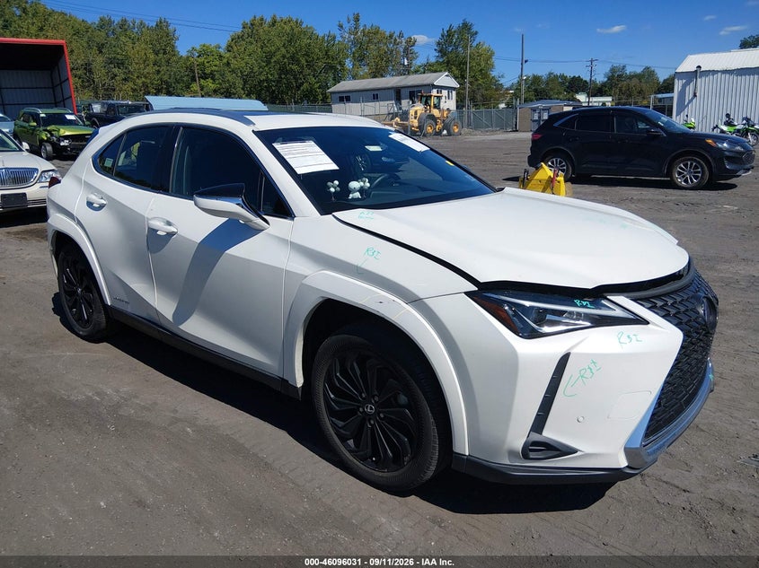 2022 Lexus Ux VIN JTHP9JBH5N2062548 — IAAI salvage auction photo