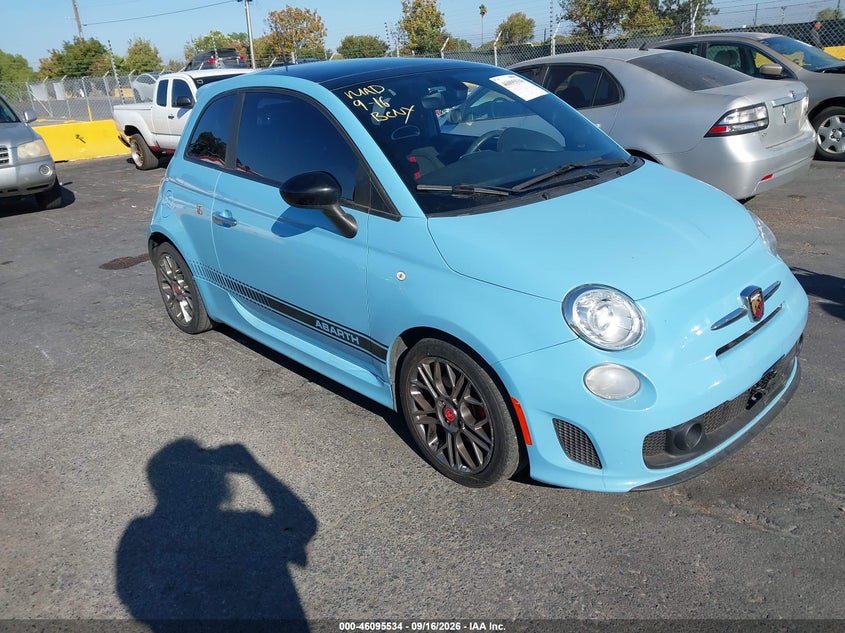 2017 Fiat 500 VIN 3C3CFFFHXHT598483 — IAAI salvage auction photo