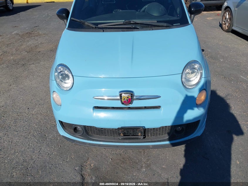 2017 Fiat 500 VIN 3C3CFFFHXHT598483 IAAI salvage auction — NORMAL WEAR, Clear - Dealer Only (California), sold $7,100 on 2026-09-24 (photo 6)